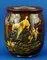 Kingsware Ceramic Vase with Bas-Relief Hunting Scene from Royal Doulton, England, Early 1900s