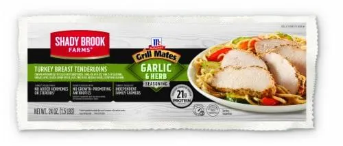 Shady Brook Farms® McCormick® Grill Mates® Garlic & Herb Seasoning Turkey Breast Tenderloins