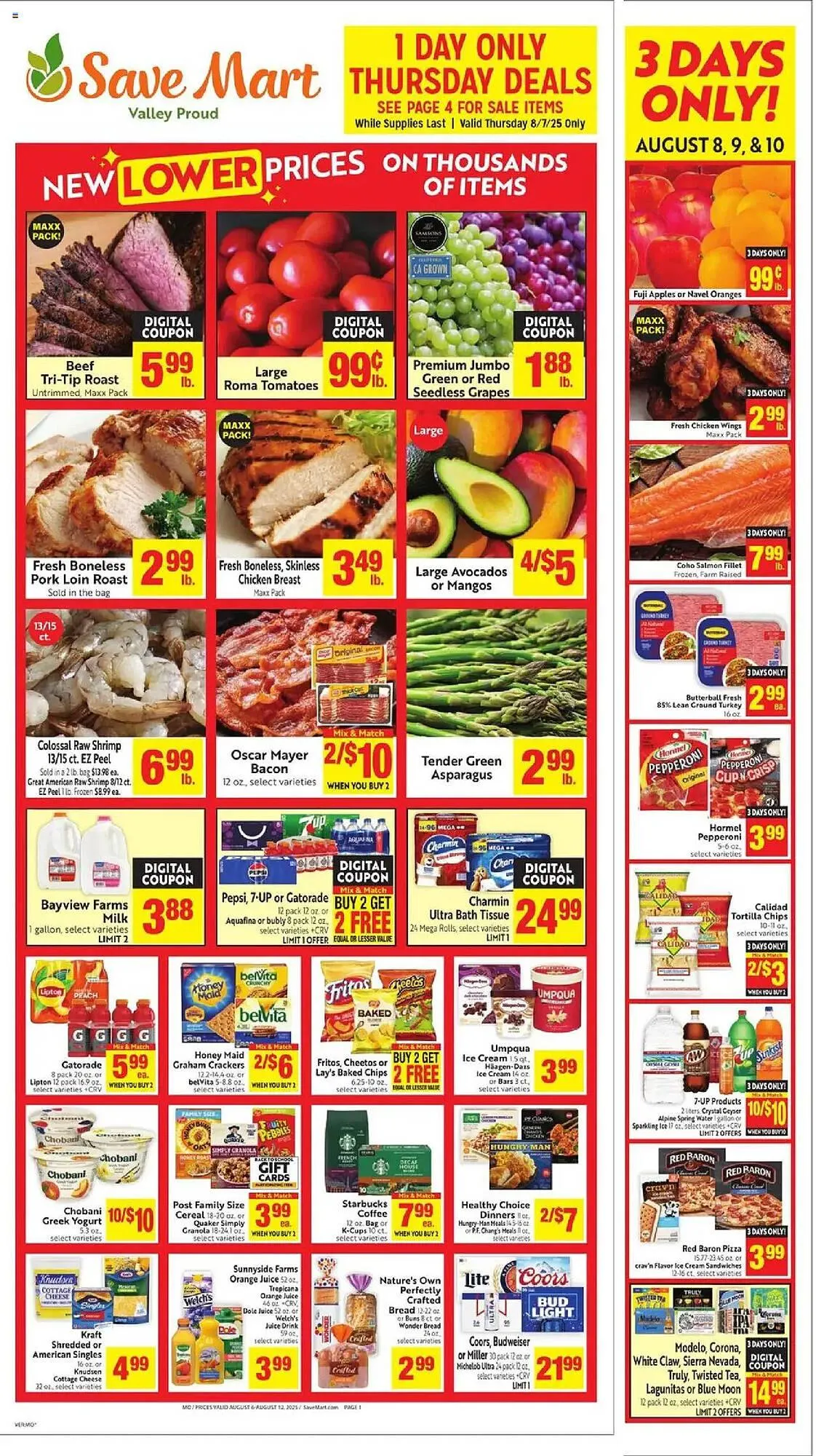 Save Mart Weekly Ad - 1
