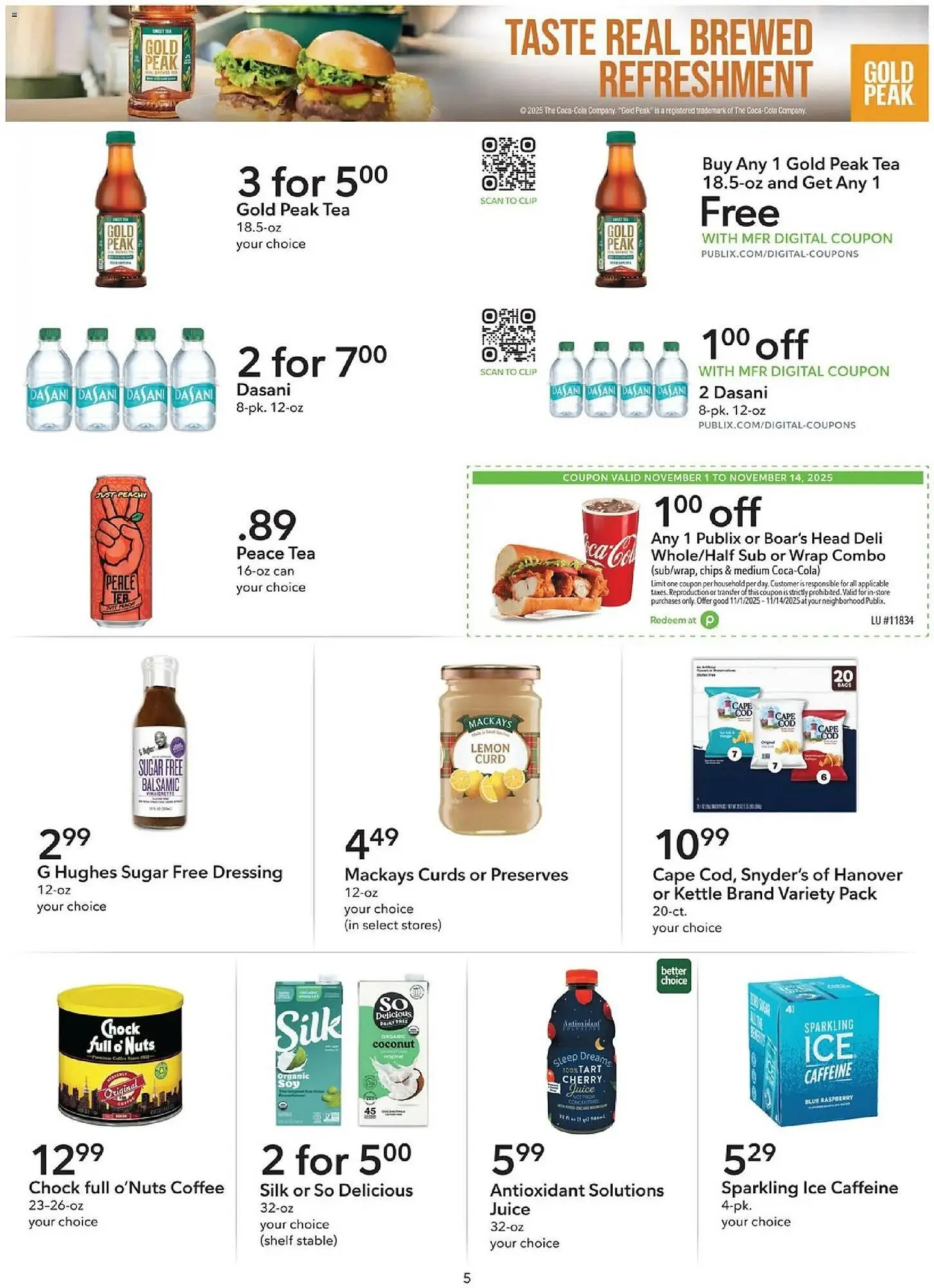 Weekly ad Publix weekly ad from November 1 to November 14 2025 - Page 5