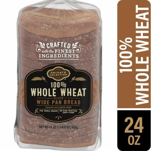 Private Selection® 100% Whole Wheat Bread Wide Pan
