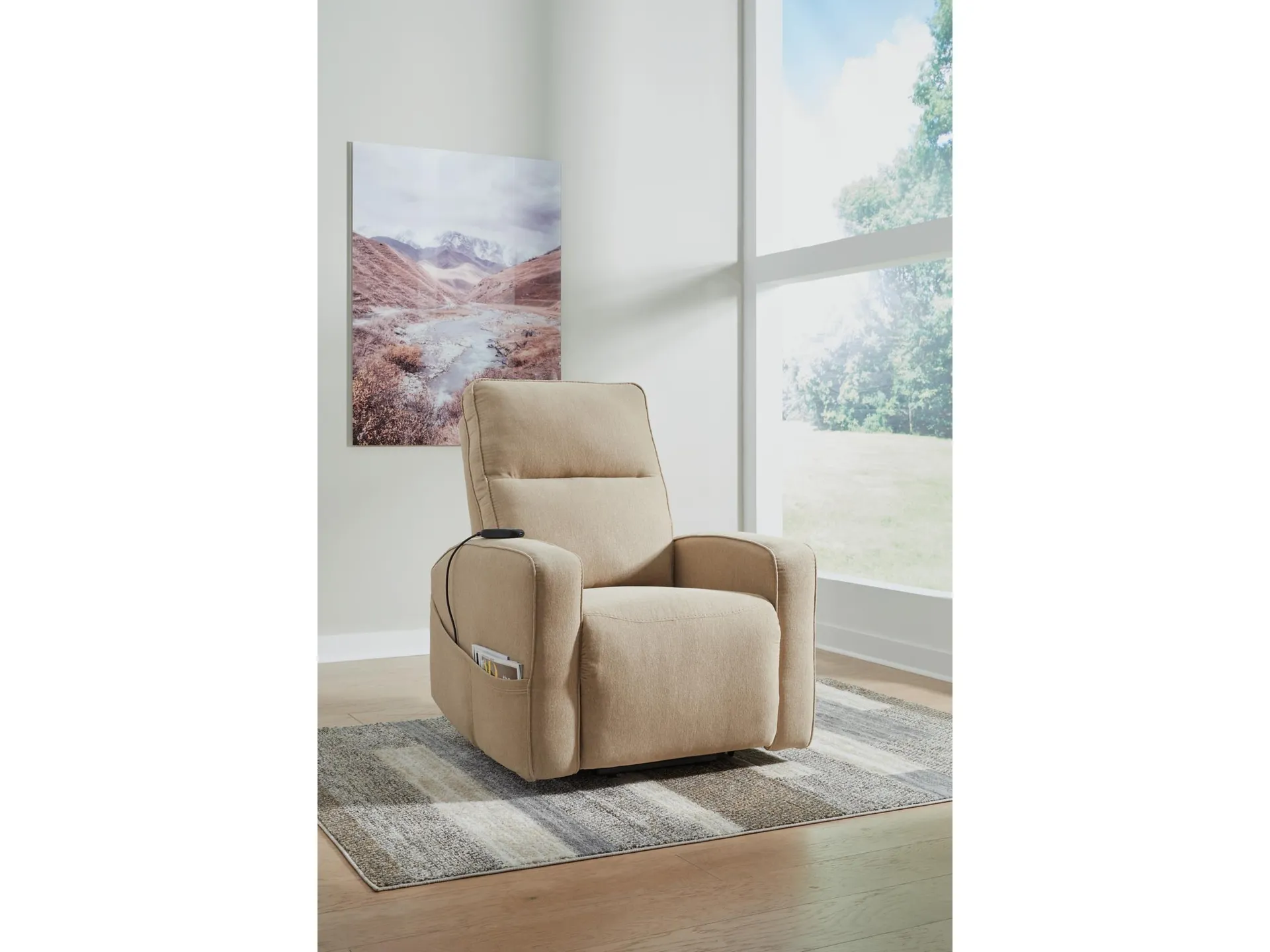 Starganza Next-Gen Nuvella™ Performance Fabric Power Lift Recliner