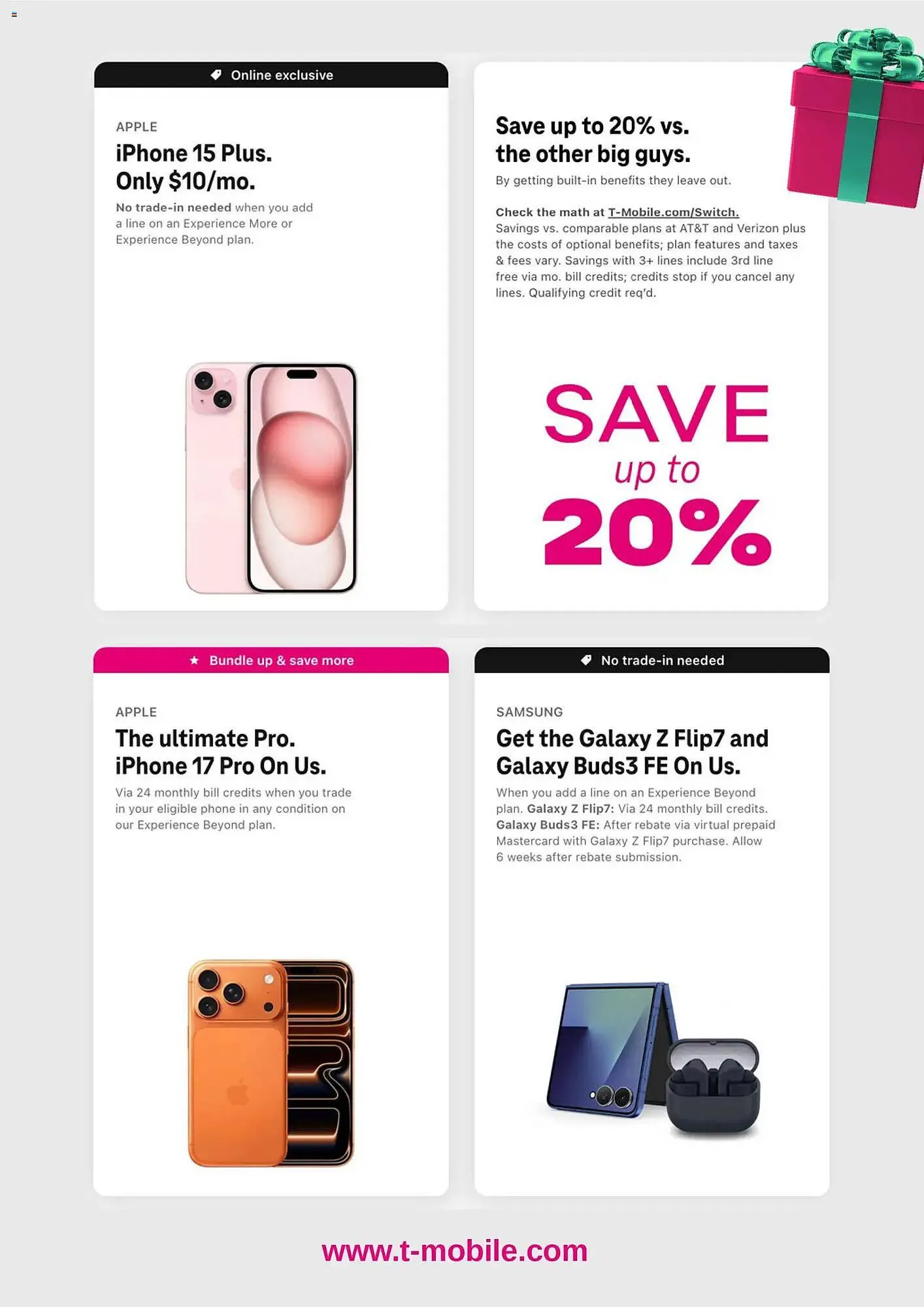 Weekly ad T-Mobile weekly ad from December 1 to February 3 2026 - Page 2