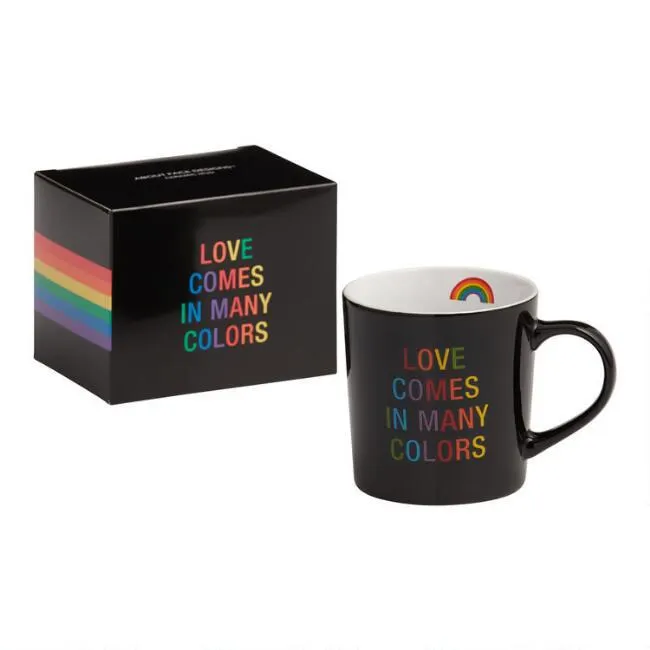 Rainbow Love Comes in Many Colors Mug