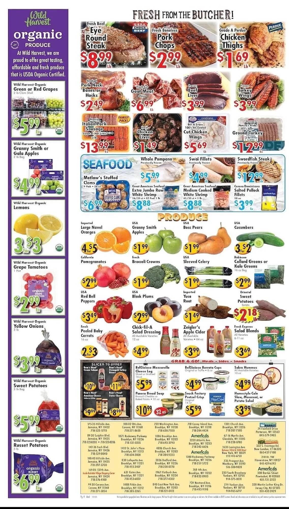 Weekly ad Ideal Food Basket circular from October 10 to October 16 2025 - Page 4