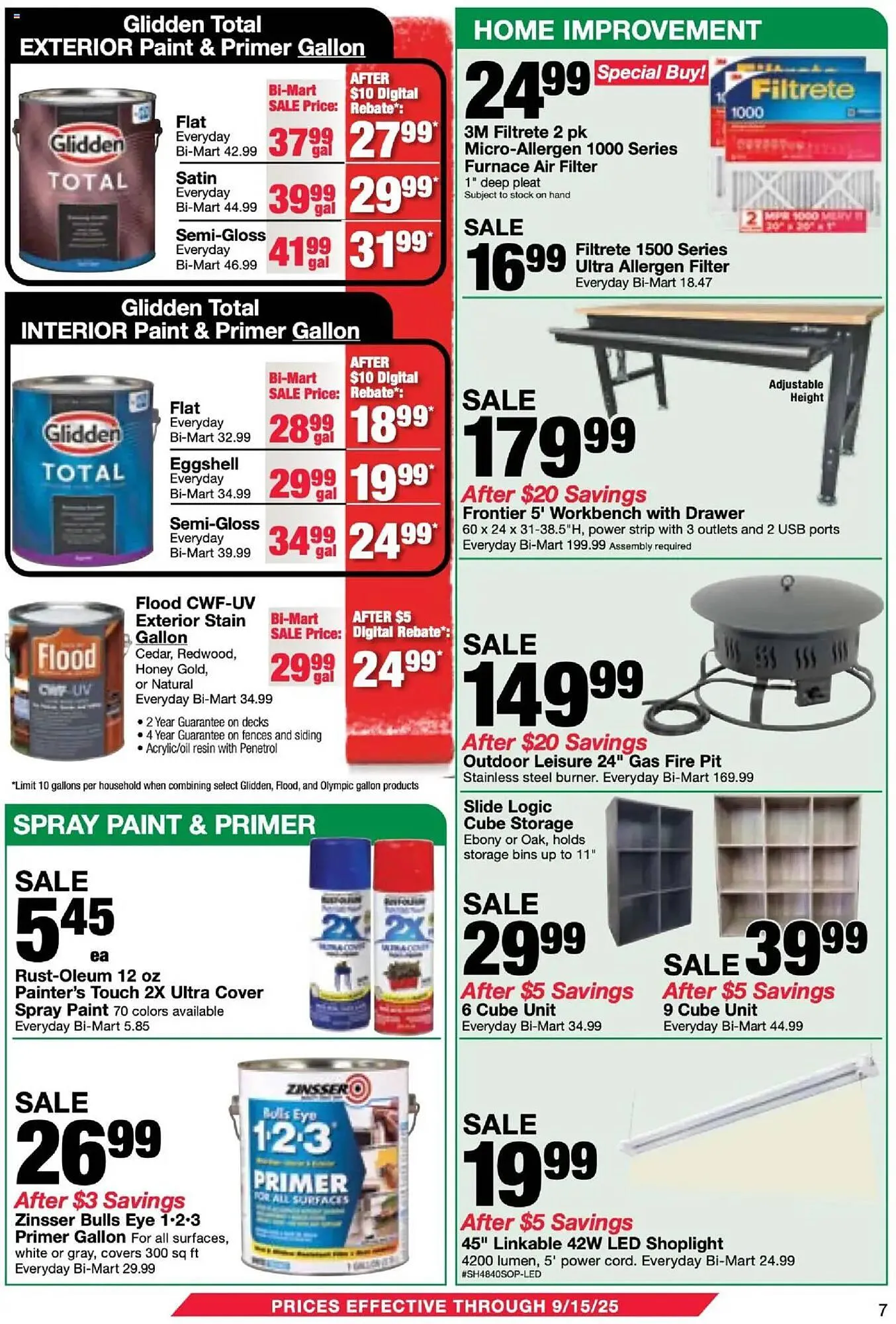 Weekly ad Bi-Mart Weekly Ad from August 26 to September 16 2025 - Page 7