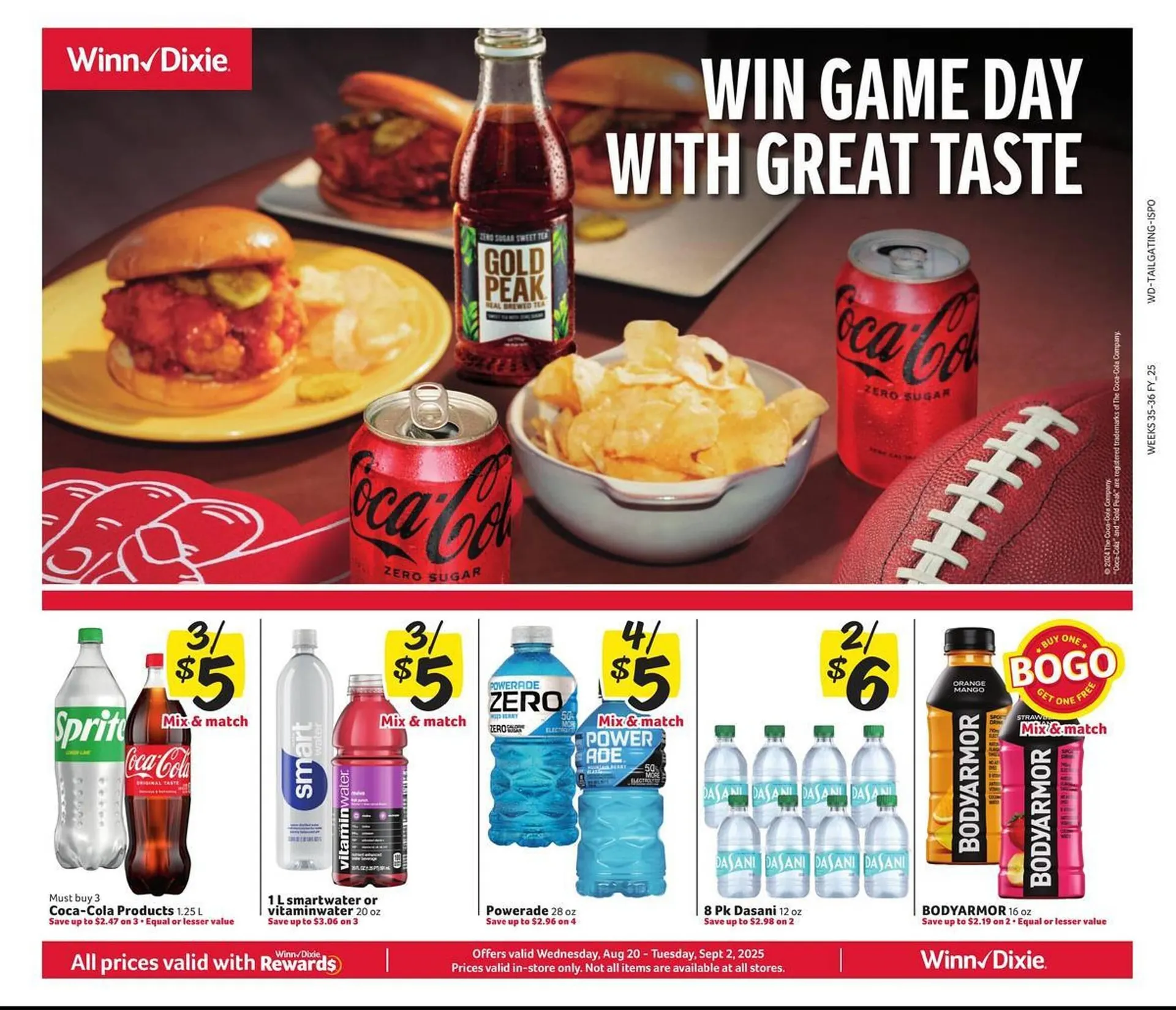 Weekly ad Winn Dixie Weekly Ad from August 20 to September 2 2025 - Page 1