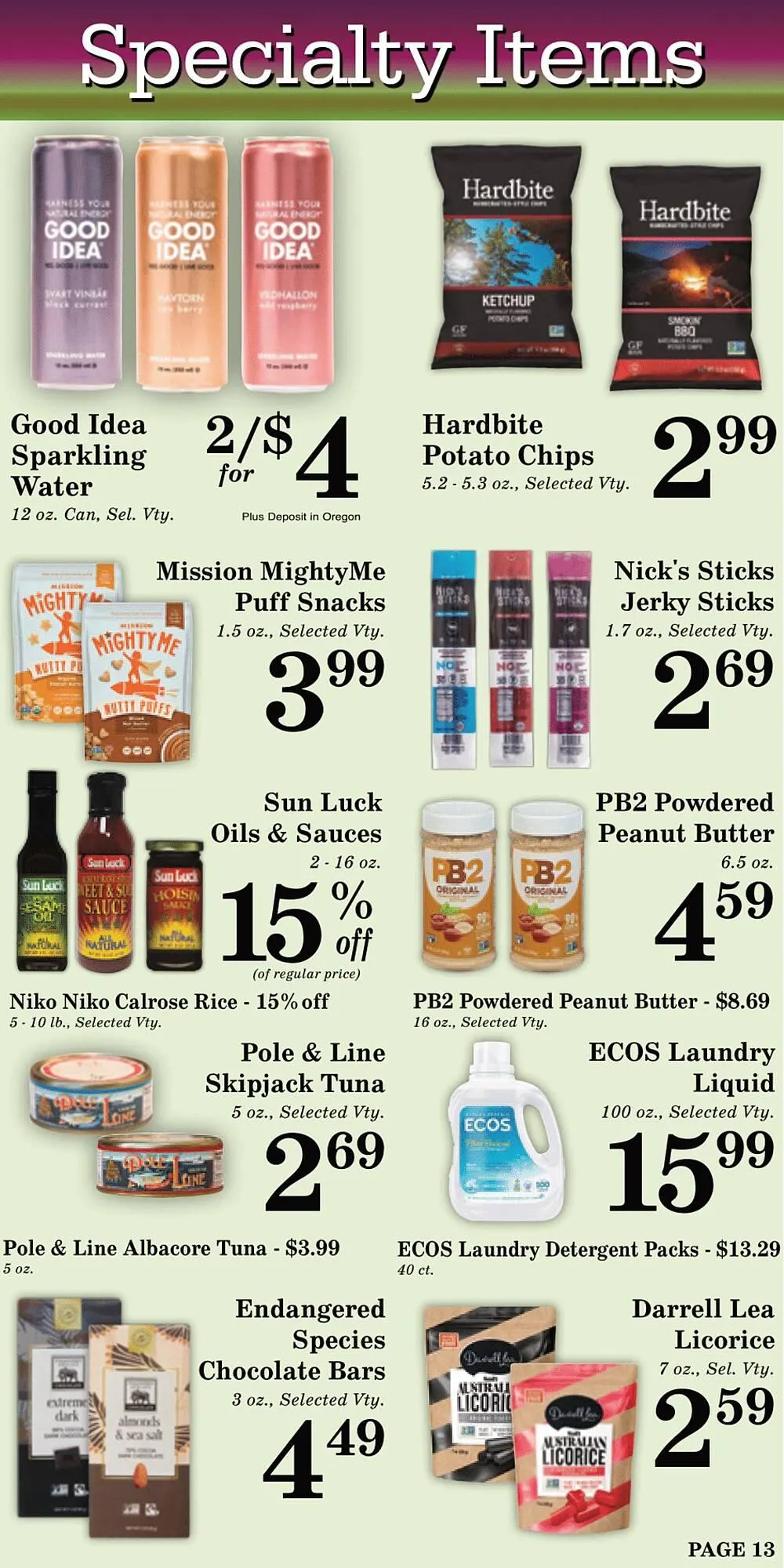 Weekly ad Harvest Foods weekly ad from October 1 to November 4 2025 - Page 14