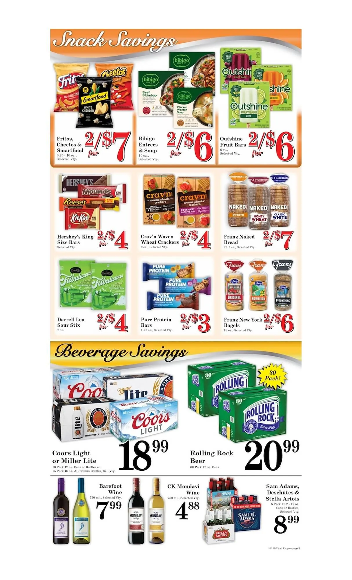 Weekly ad Harvest Foods weekly ad from October 15 to October 21 2025 - Page 3