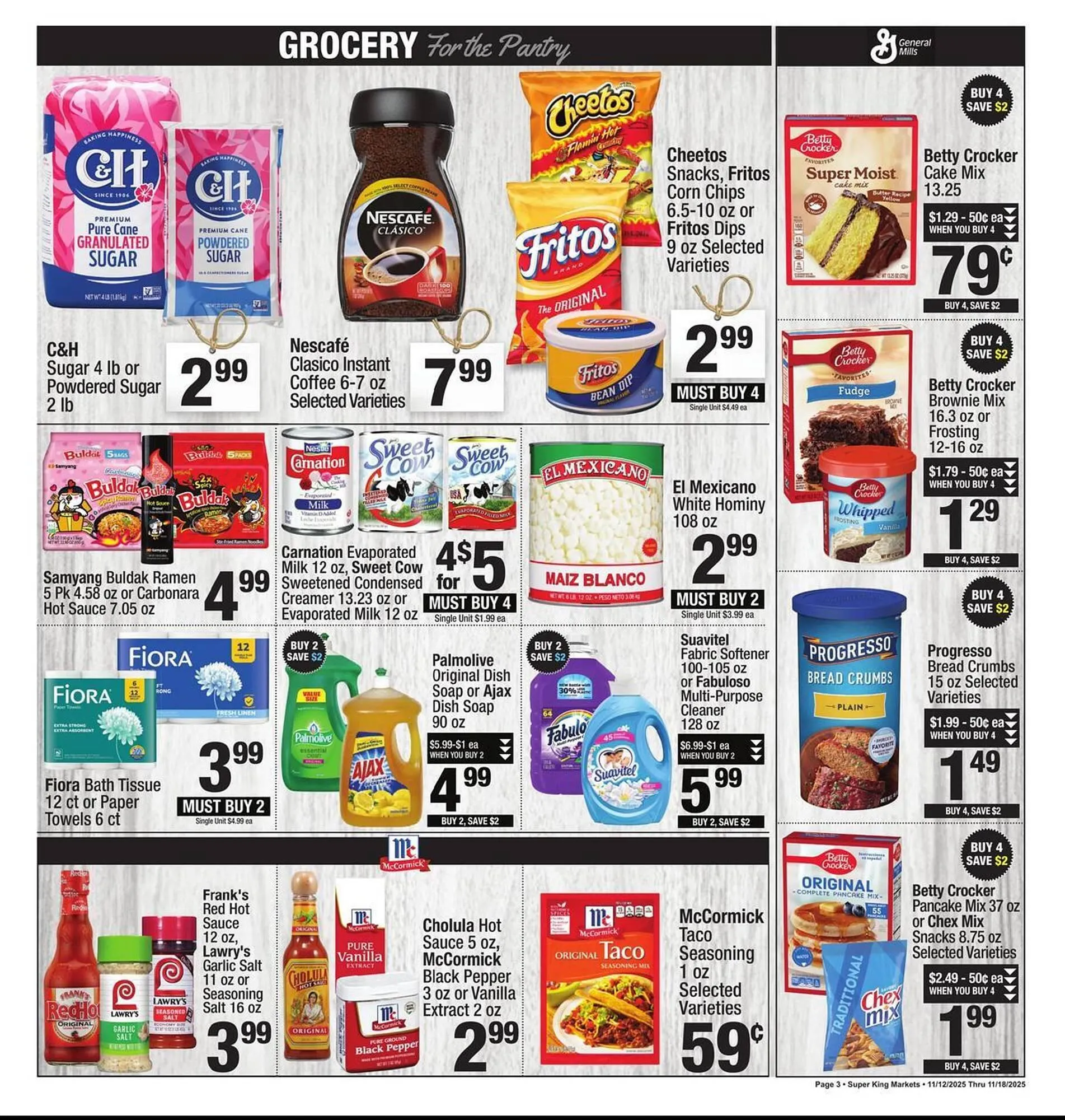 Weekly ad Super King Markets weekly ad from November 12 to November 18 2025 - Page 3