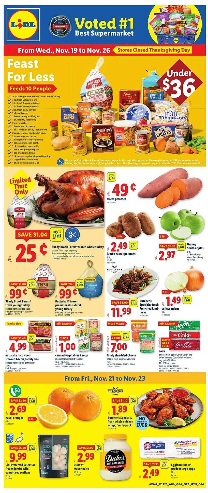 Weekly ad Lidl weekly ad from November 19 to November 26 2025 - Page 1