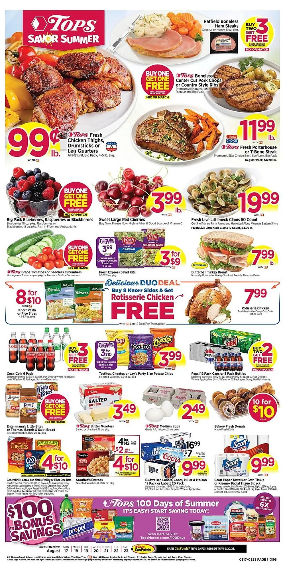 Tops Weekly Ad - 1