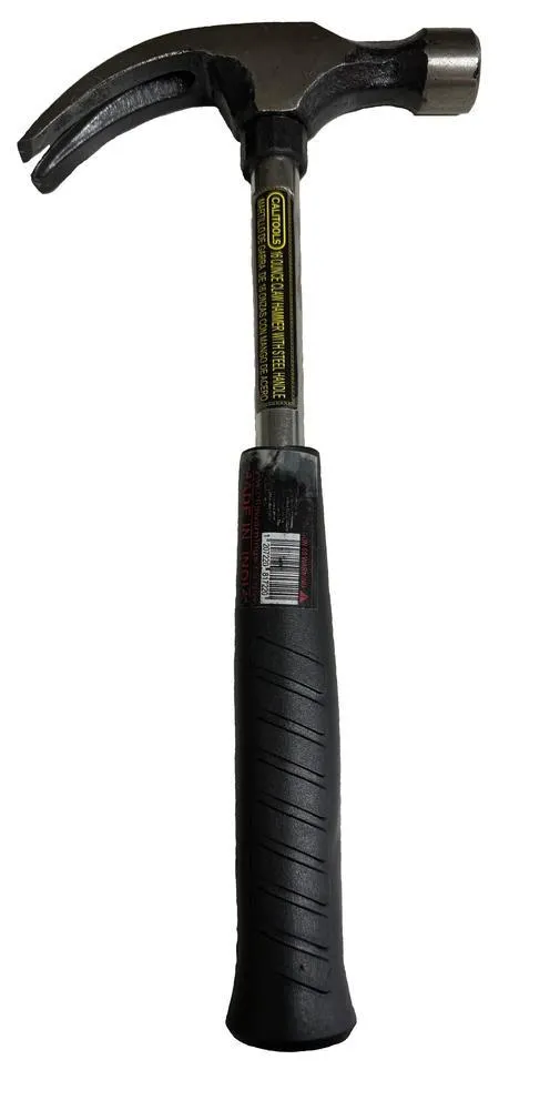Calitools 16 oz. Solid Steel Claw Hammer