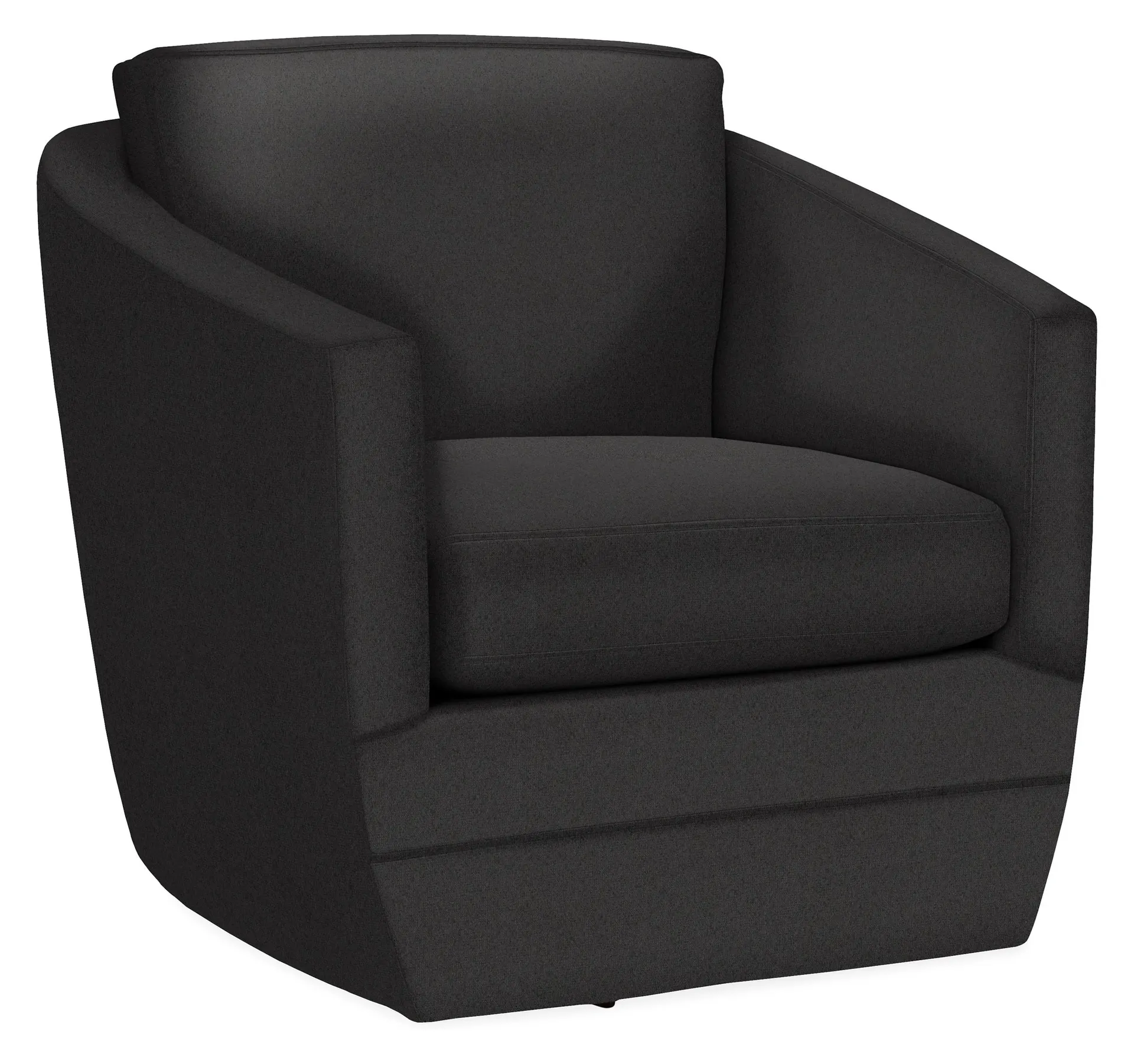 Ford Swivel Chair in Declan Ebony