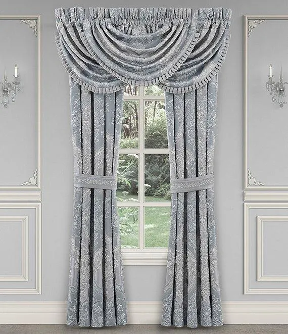 Sondra Woven Damask Window Treatment