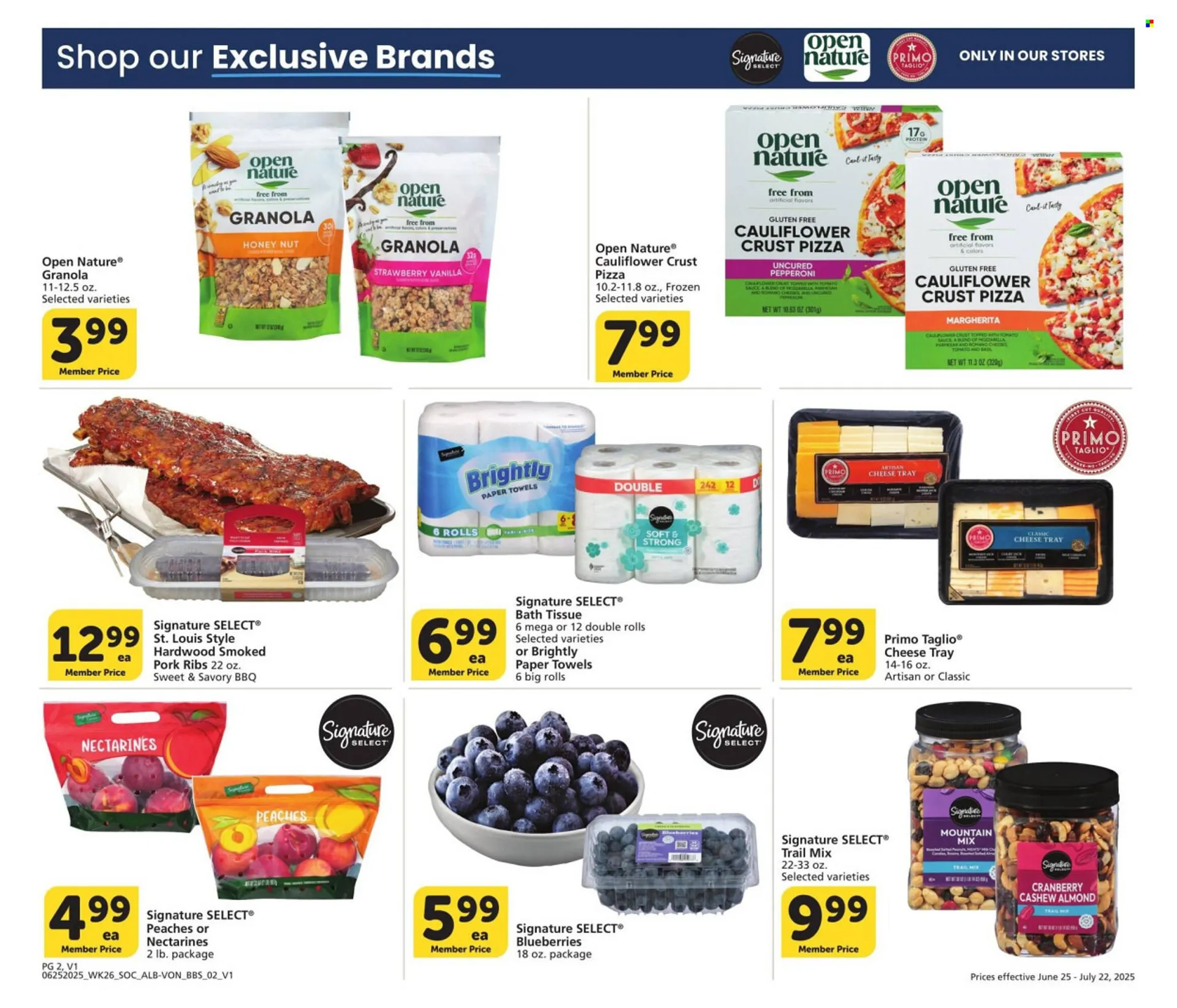 Weekly ad Albertsons Weekly Ad from June 25 to July 22 2025 - Page 2