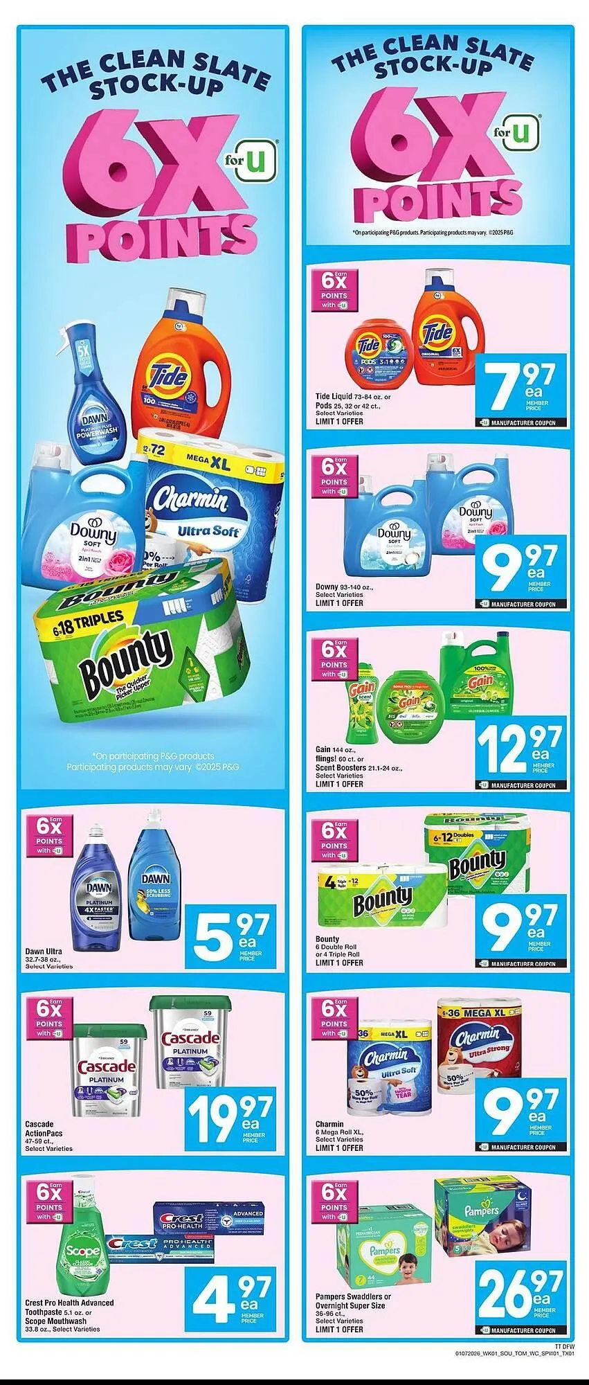 Weekly ad Tom Thumb weekly ad from January 7 to January 13 2026 - Page 1