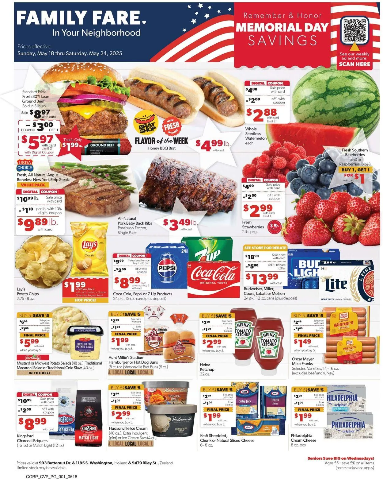 Weekly ad Family Fare from May 18 to May 24 2025 - Page 1