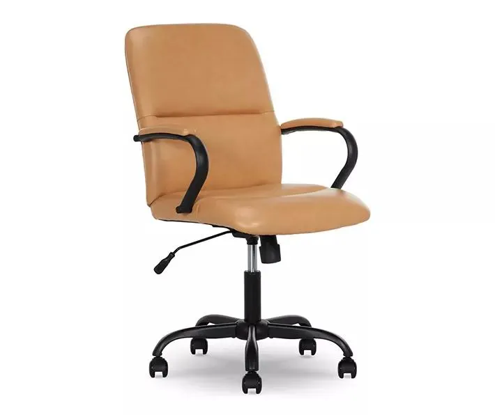 Butterscotch Vegan Leather Office Chair