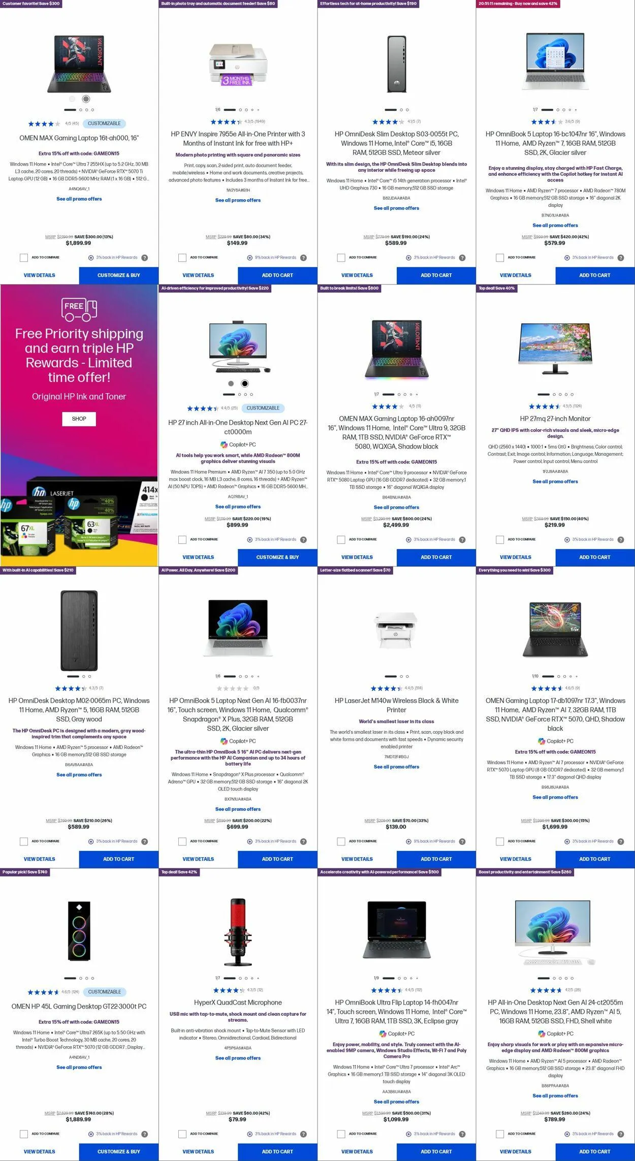 Weekly ad HP from October 1 to October 31 2025 - Page 2