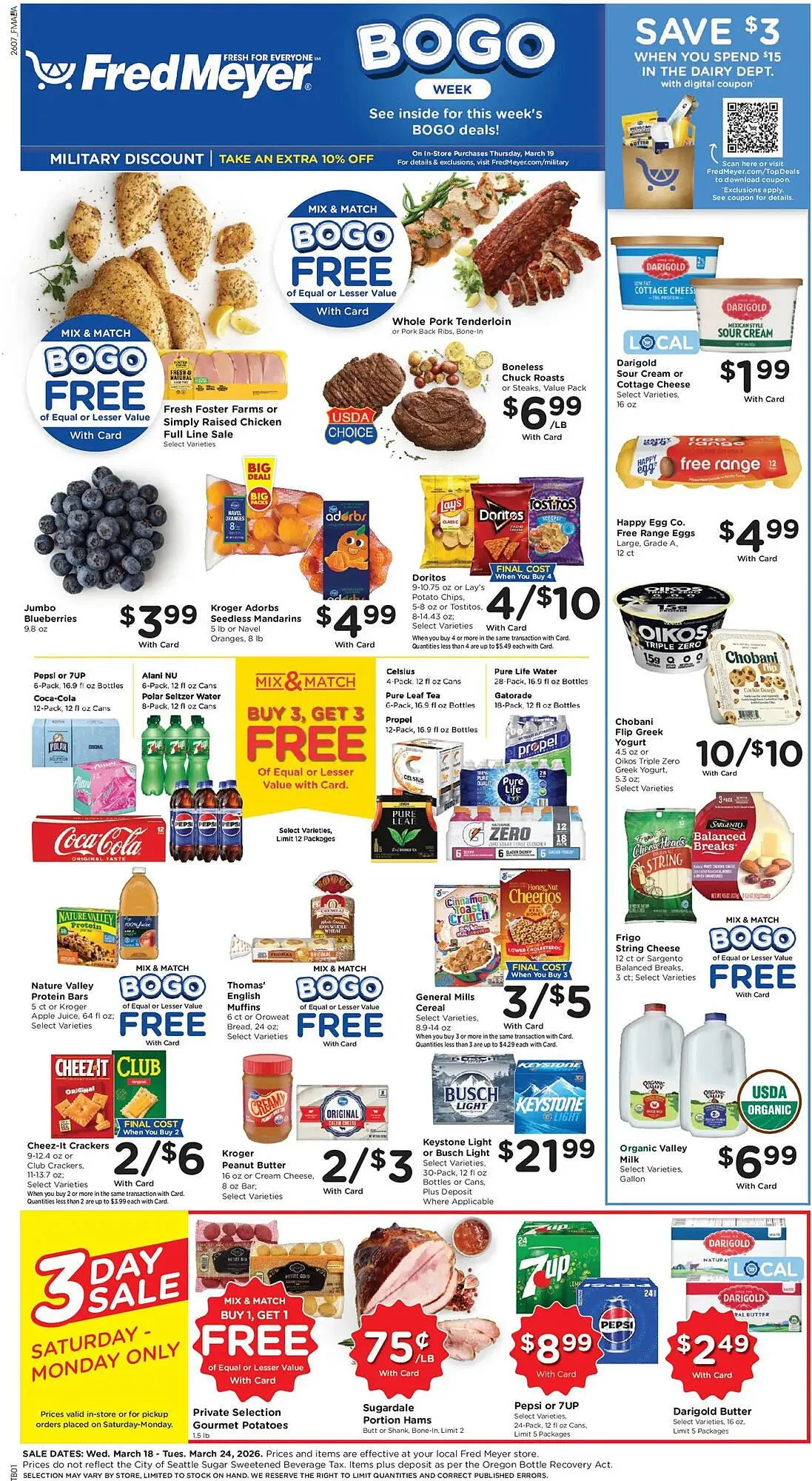 Fred Meyer weekly ad - 1