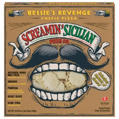 Screamin' Sicilian Cheese Original Crust Frozen Pizza