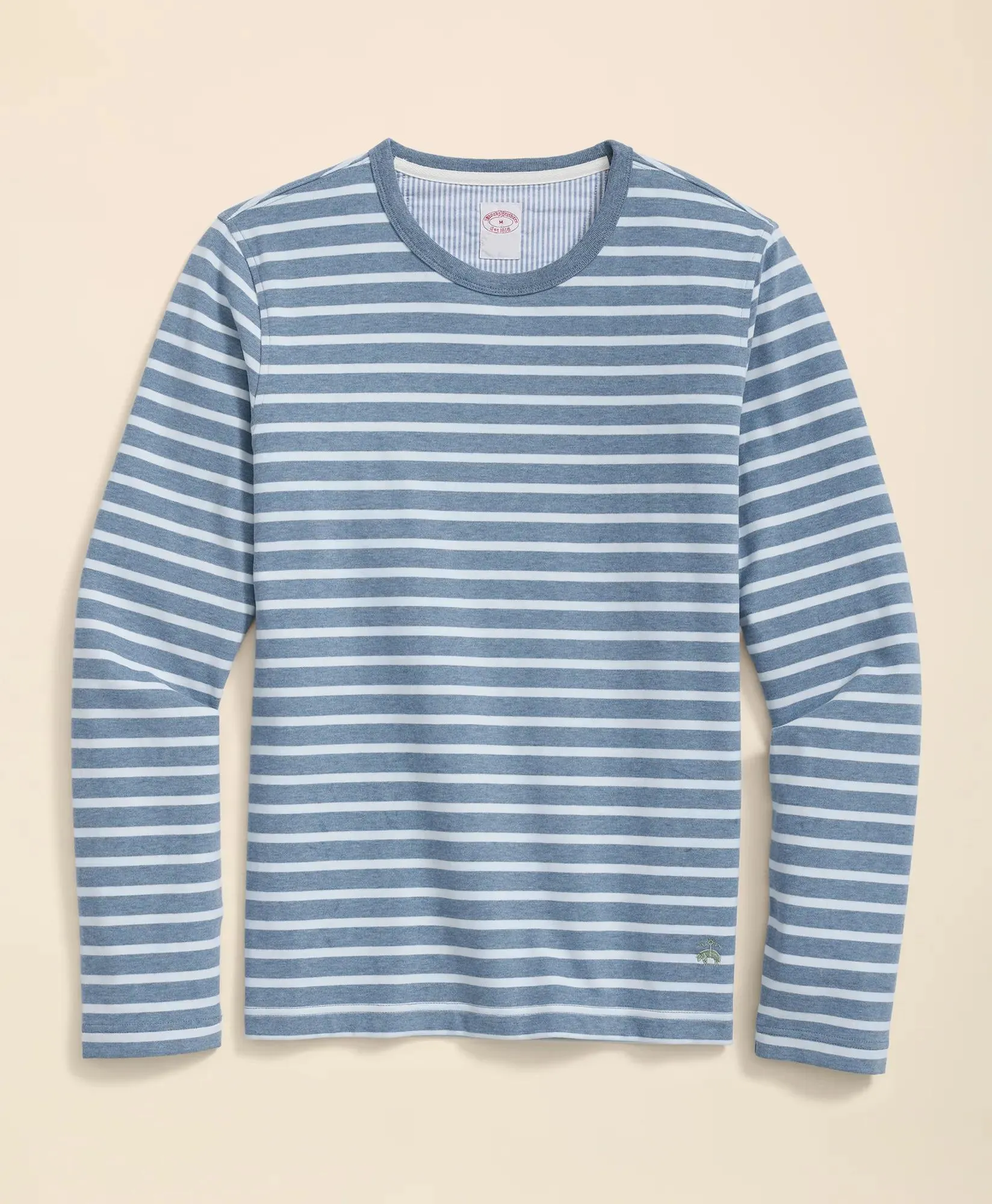 Cotton Mariner Stripe Long-Sleeve T-Shirt