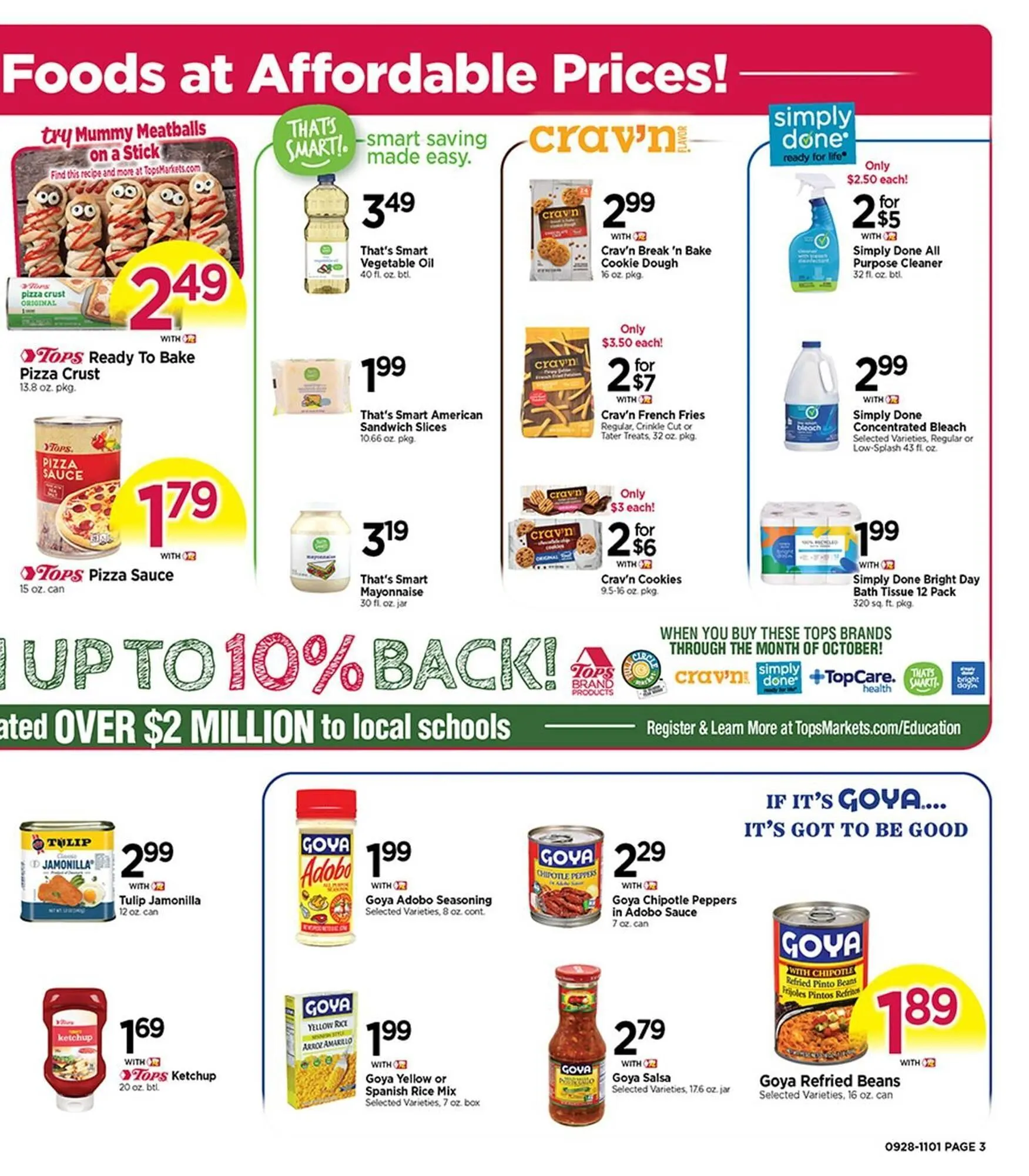 Weekly ad Tops weekly ad from September 28 to November 1 2025 - Page 3