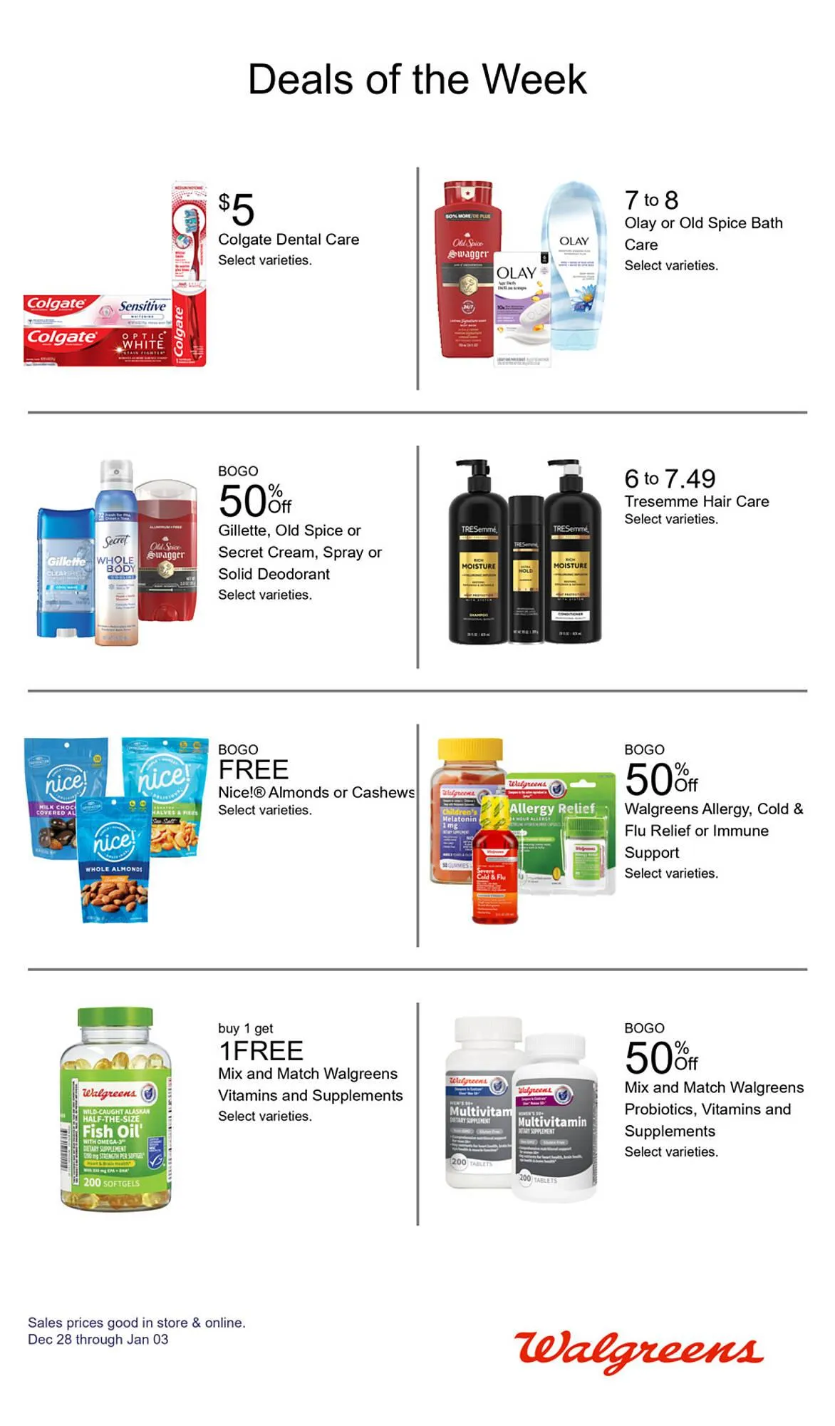 Weekly ad Walgreens weekly ad from December 28 to January 3 2026 - Page 3