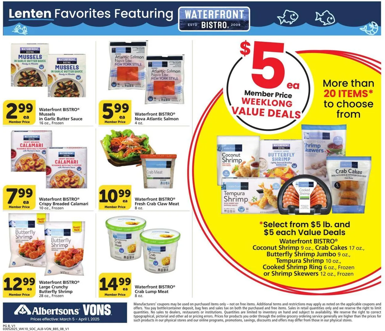 Catálogo de Vons Current weekly ad 5 de marzo al 1 de abril 2025 - Página 8