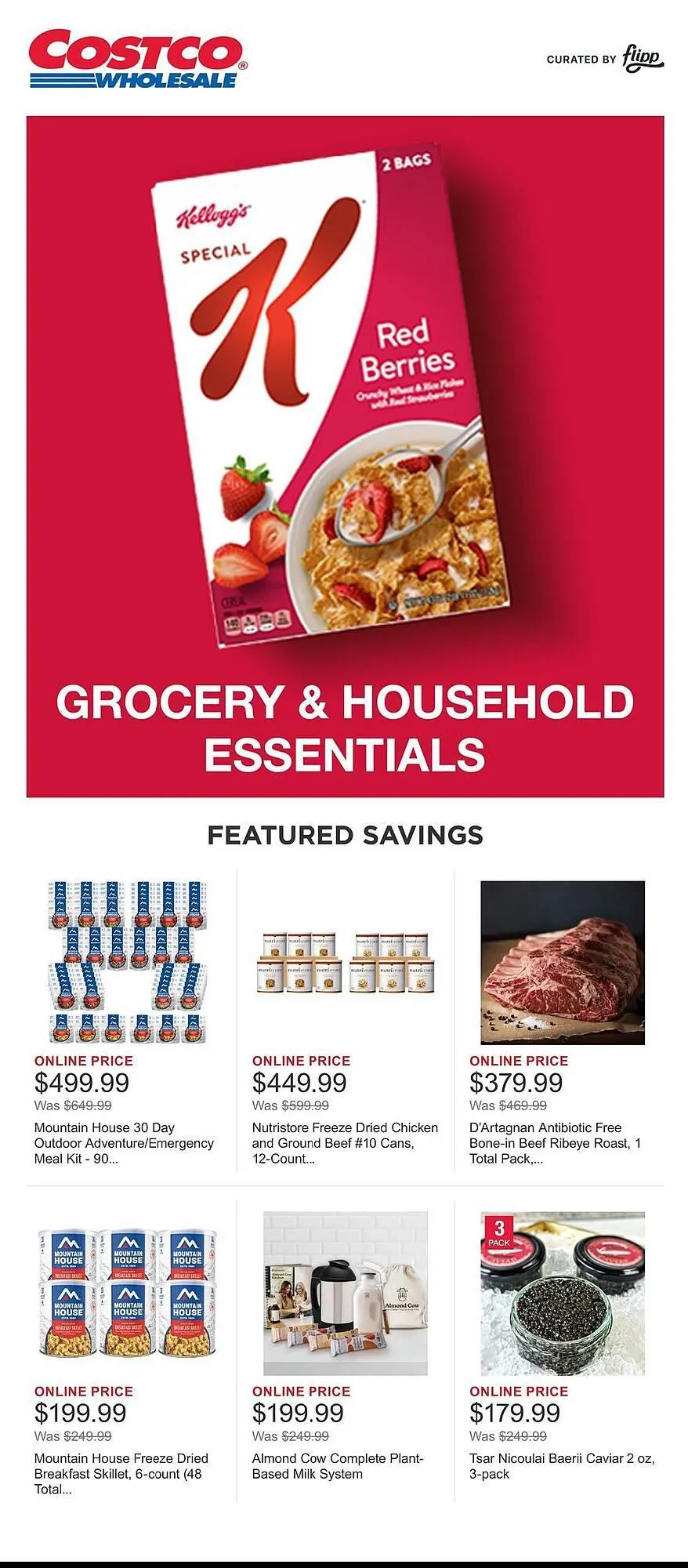 Weekly ad Costco Weekly Ad from January 13 to January 19 2025 - Page 1