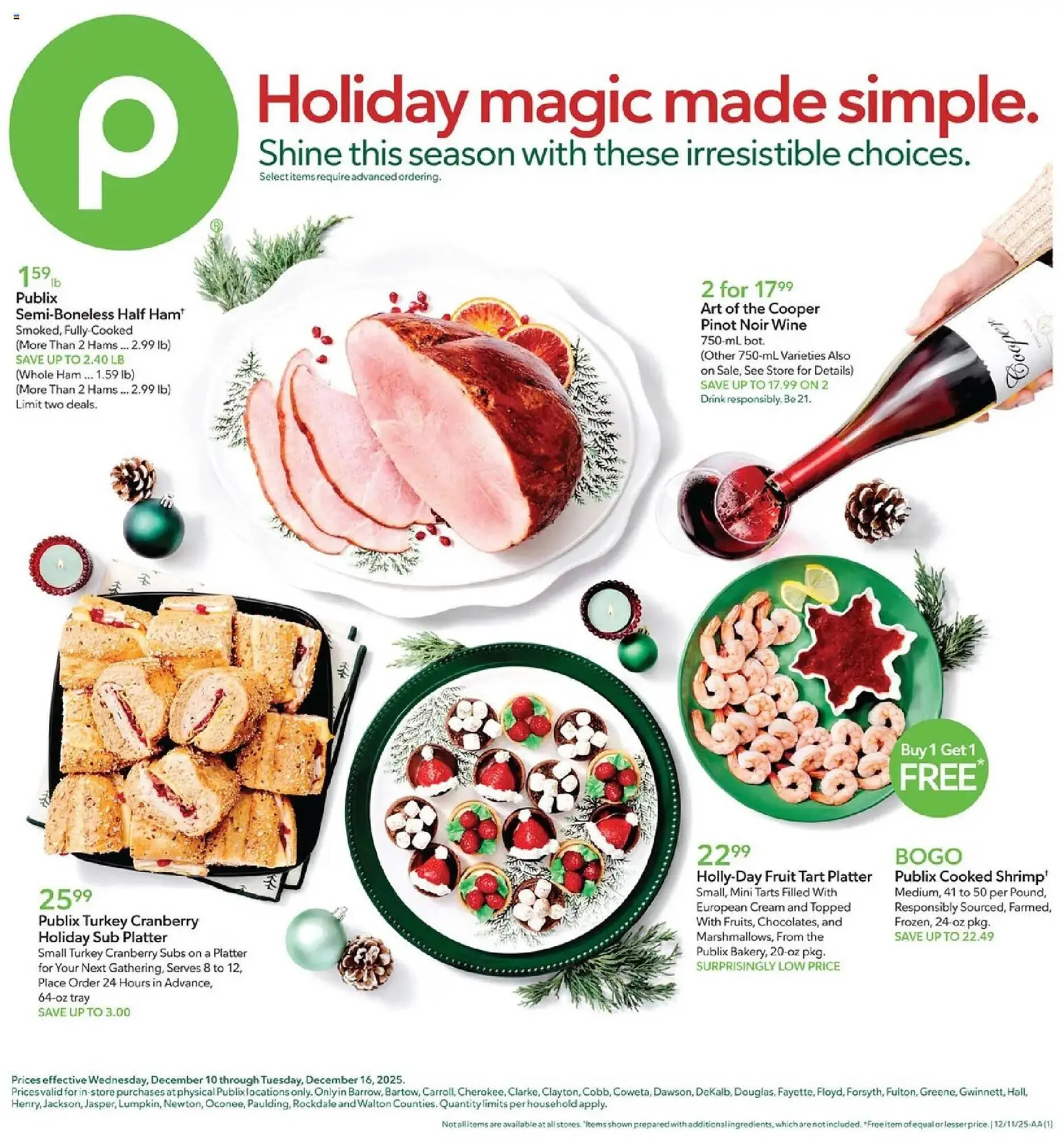 Weekly ad Publix weekly ad from December 10 to December 16 2025 - Page 1