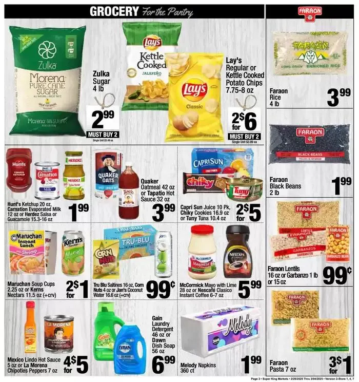 Weekly ad Great offer for bargain hunters from February 26 to March 4 2025 - Page 3