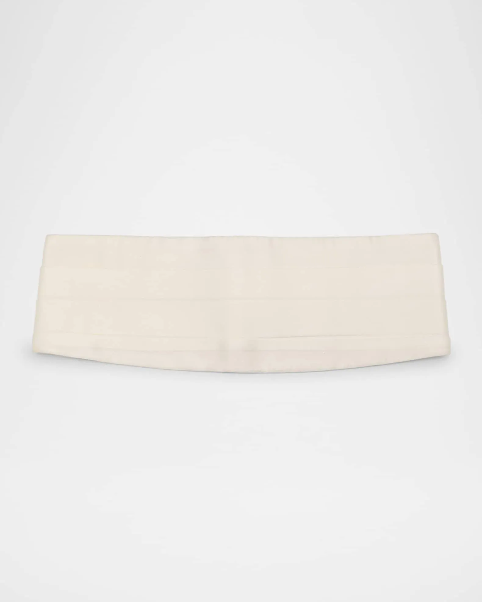 Pleated Satin Belt