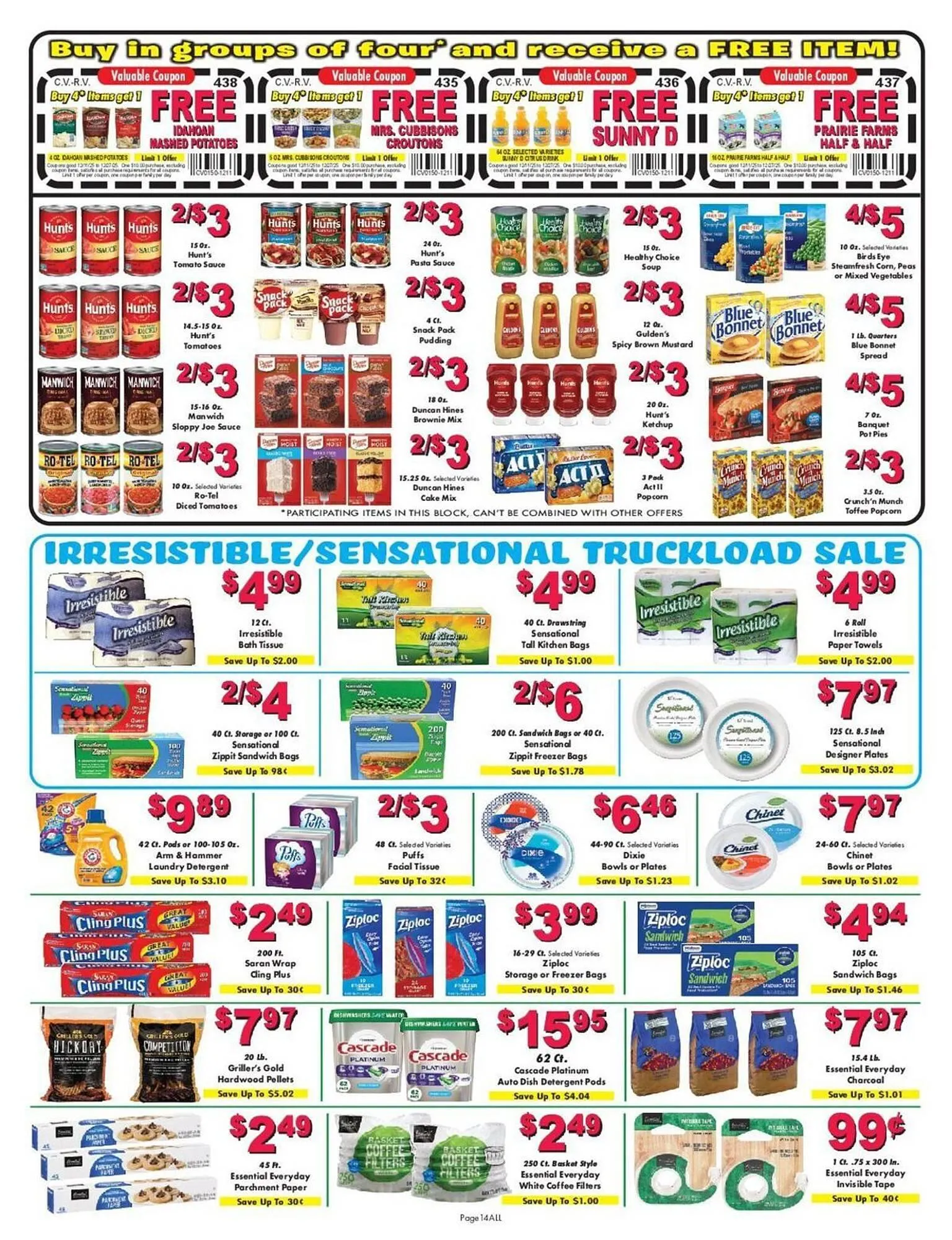 Weekly ad Miners County Market weekly ad from December 12 to December 27 2025 - Page 14