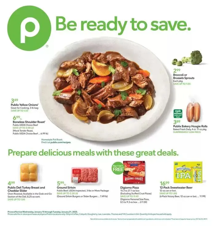 Weekly ad Offers for bargain hunters from January 15 to January 21 2025 - Page 1