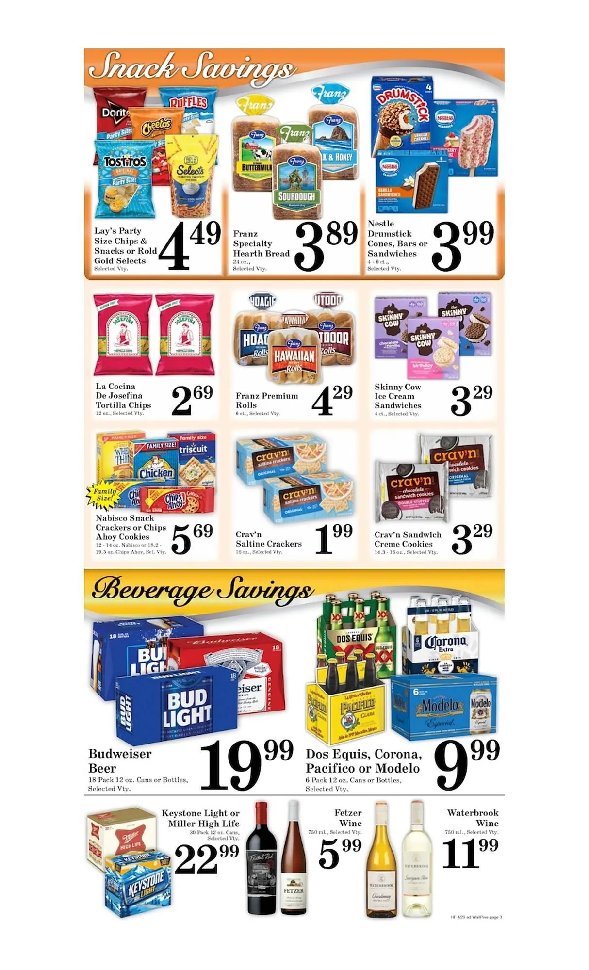 Weekly ad Harvest Foods weekly ad from April 29 to May 5 2026 - Page 3