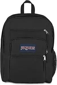 JanSport Laptop Backpack - Computer Bag with 2 Compartments, Ergonomic Shoulder Straps, 15” Laptop Sleeve, Haul Handle - Black