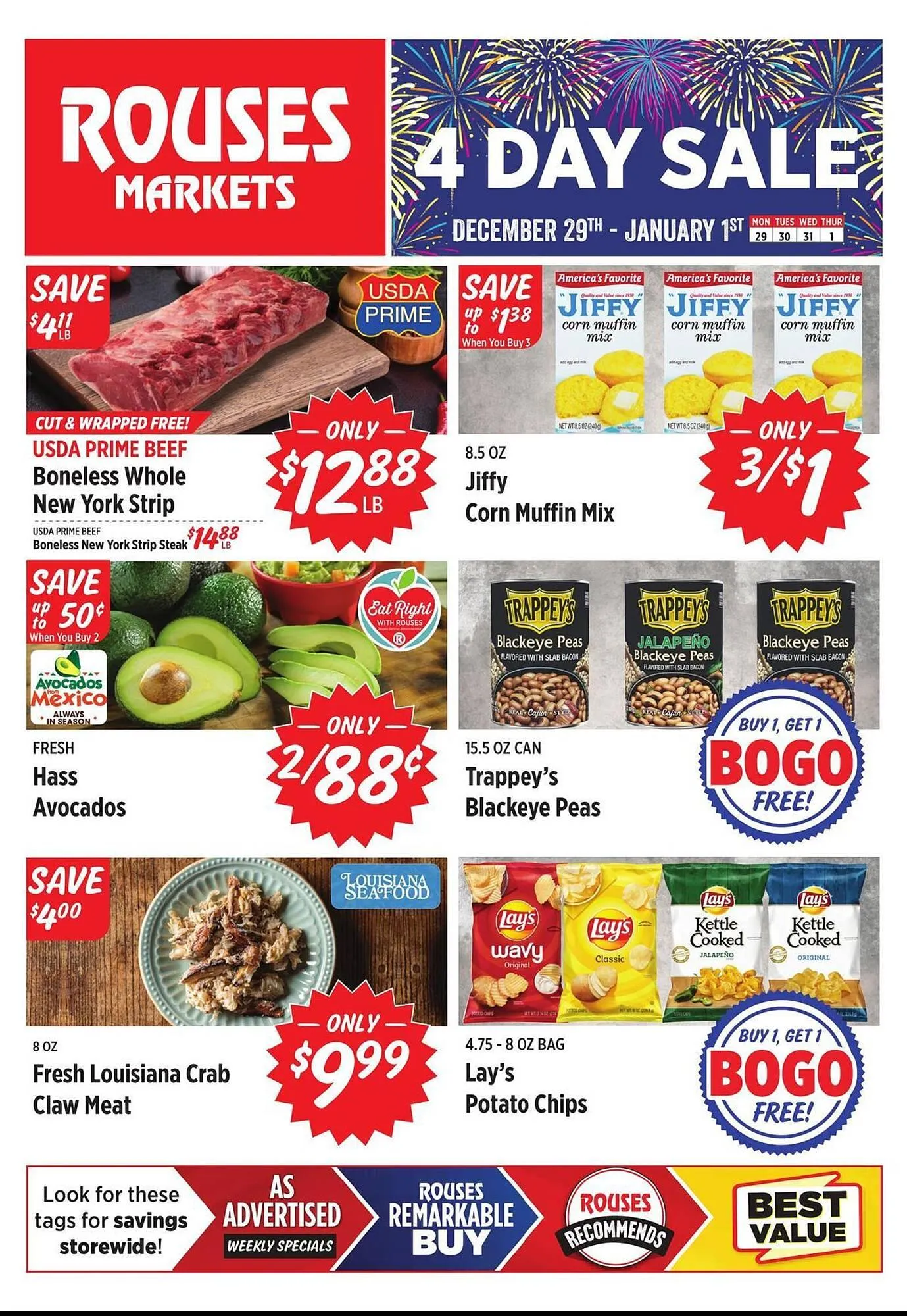 Weekly ad Rouses weekly ad from December 26 to January 1 2026 - Page 1