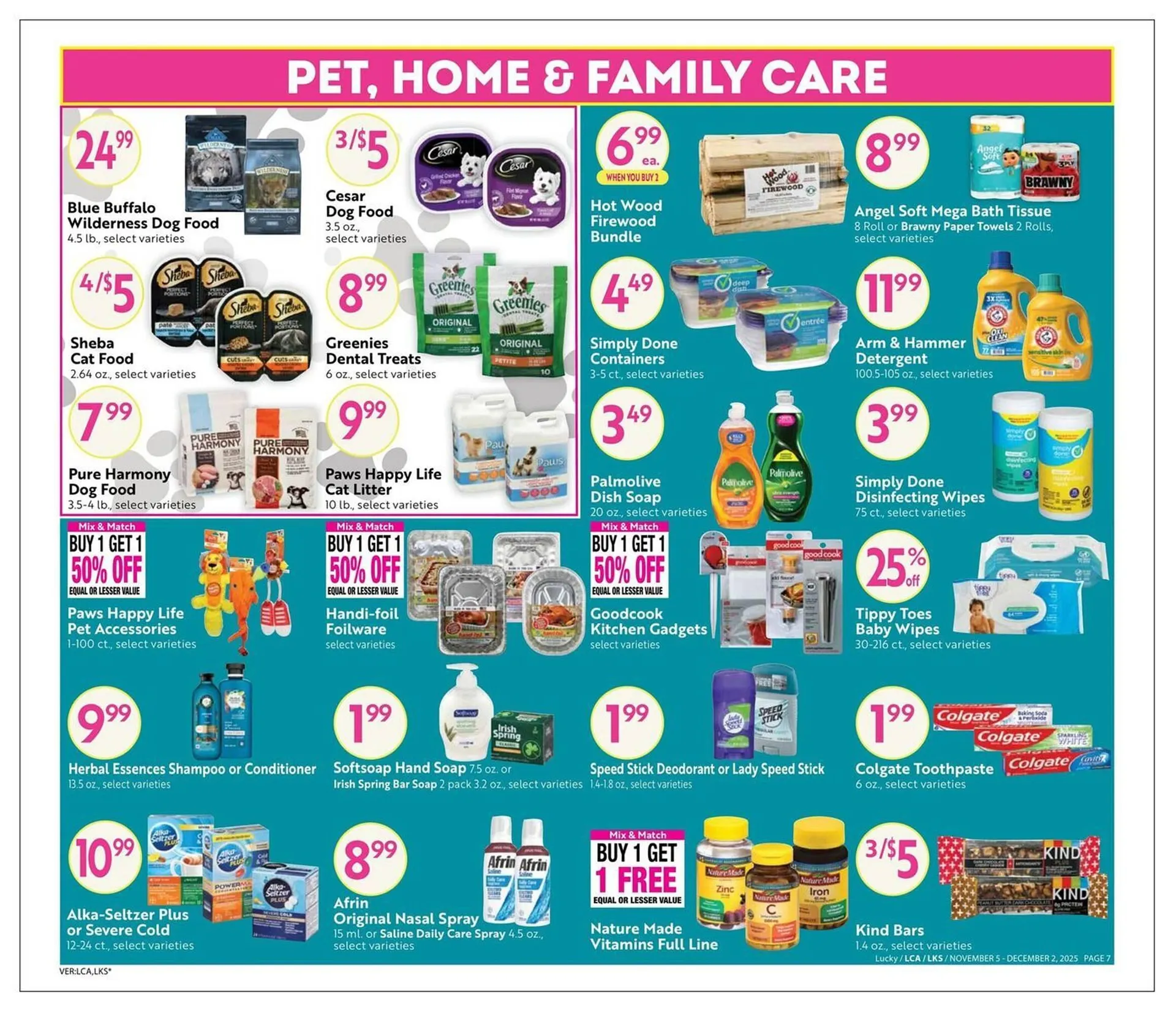 Weekly ad Lucky Supermarkets weekly ad from November 5 to December 2 2025 - Page 7