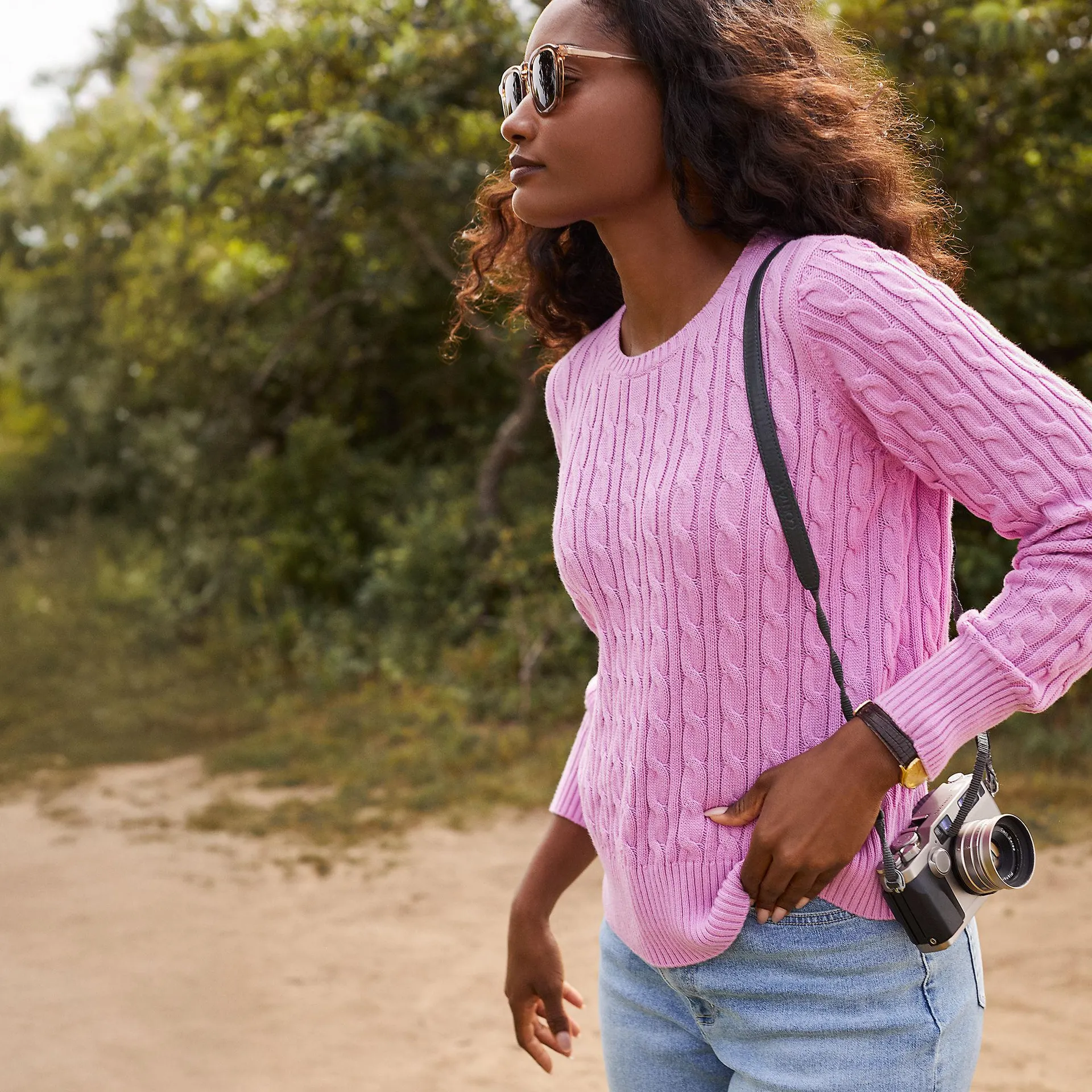 Women's Drifter Modern Cable Crew Sweater