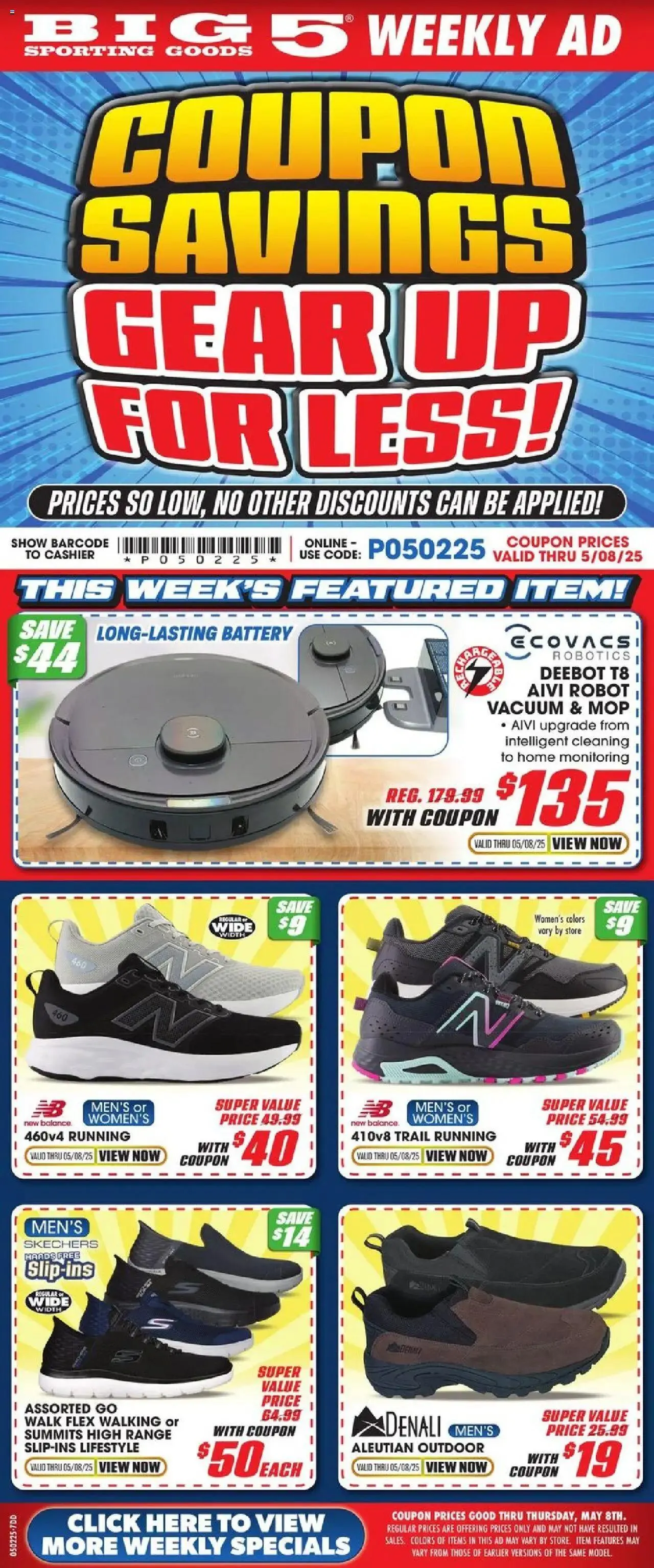 Big 5 Sporting Goods Weekly Ad - 1