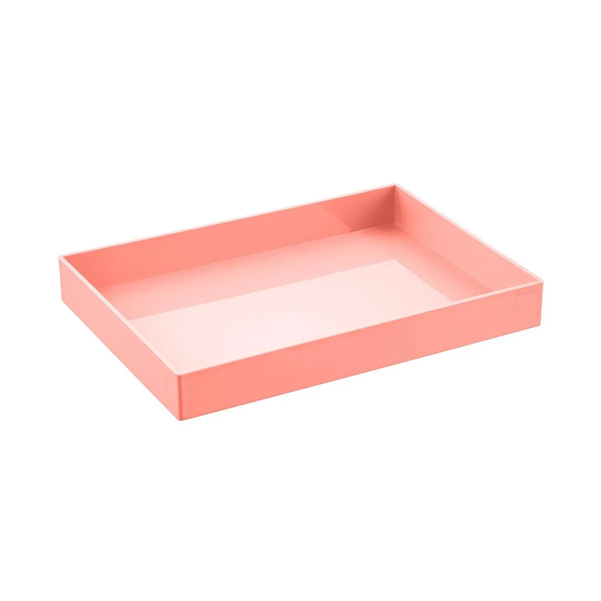 Poppin Large Accessory Tray Blush
