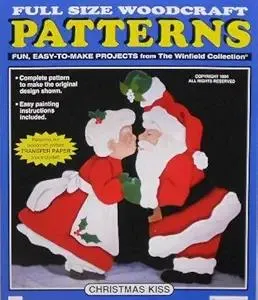 The Winfield Collection Santa Christmas Kiss Woodworking Project Plan