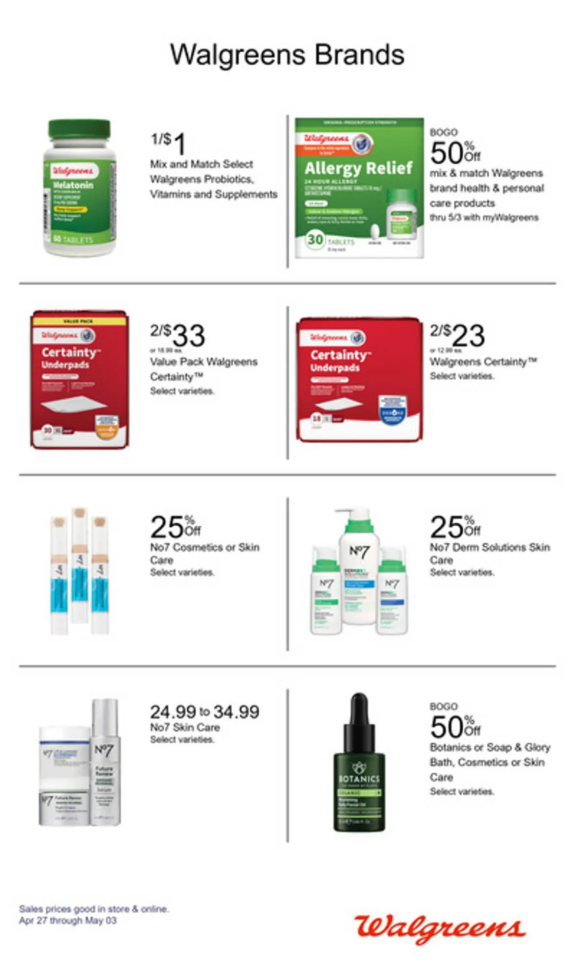Weekly ad Walgreens Weekly Ad from April 27 to May 3 2025 - Page 3