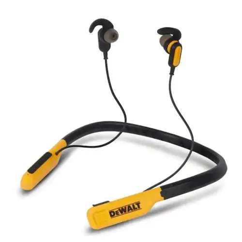 DeWalt Wireless Jobsite Neckband Earphones
