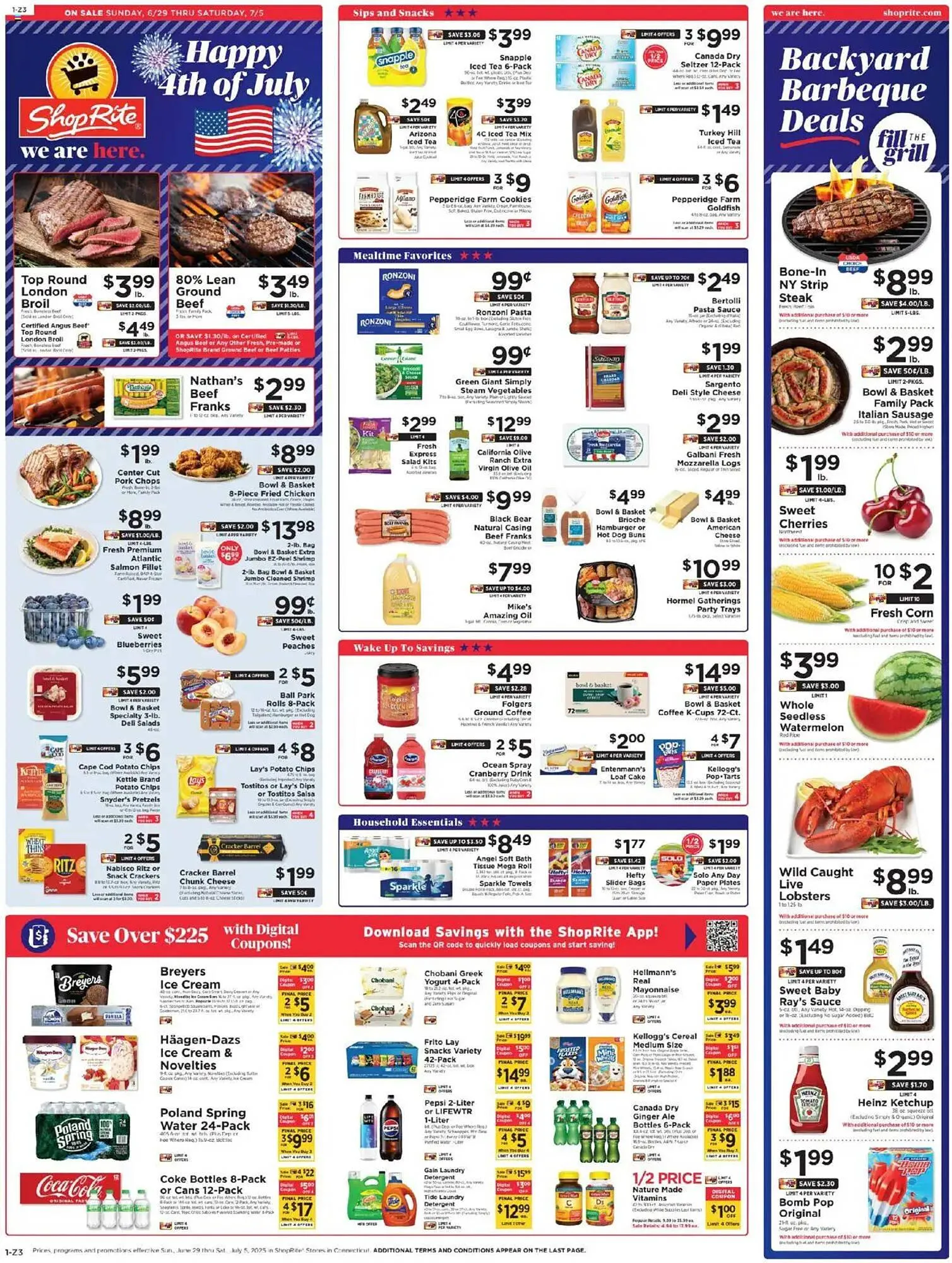 Weekly ad ShopRite Weekly Ad from June 29 to July 5 2025 - Page 1