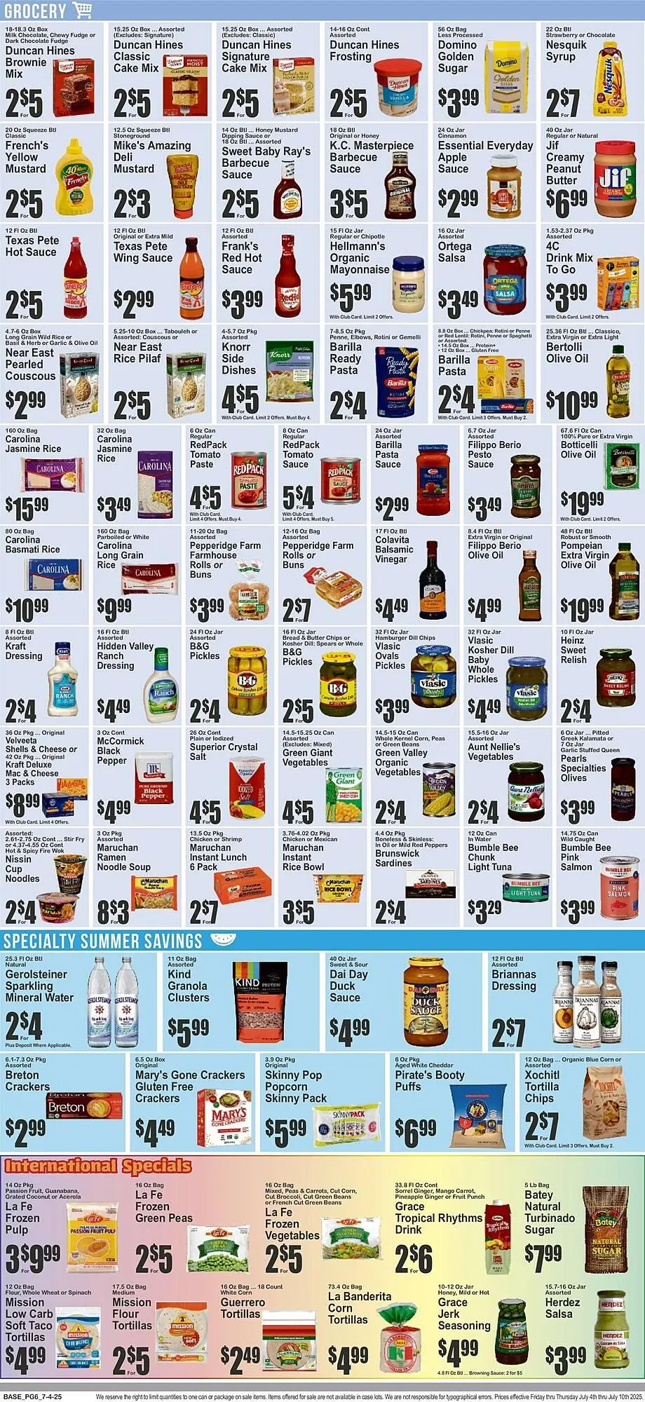Weekly ad Key Food Weekly Ad from July 4 to July 10 2025 - Page 7