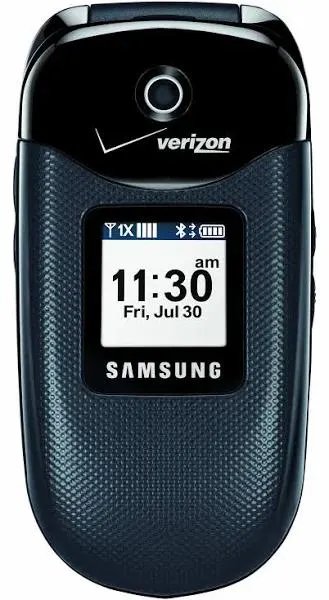 Samsung Gusto U360 Black (Verizon) Flip Phone