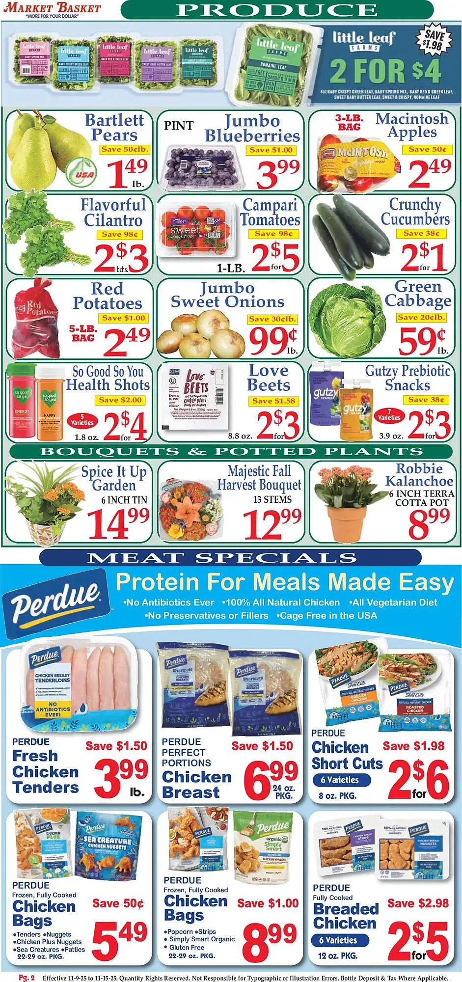 Weekly ad Market Basket weekly ad from November 9 to November 16 2025 - Page 2